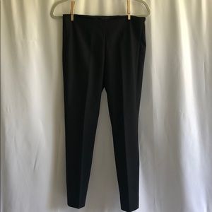 Black Cropped Theory Trousers